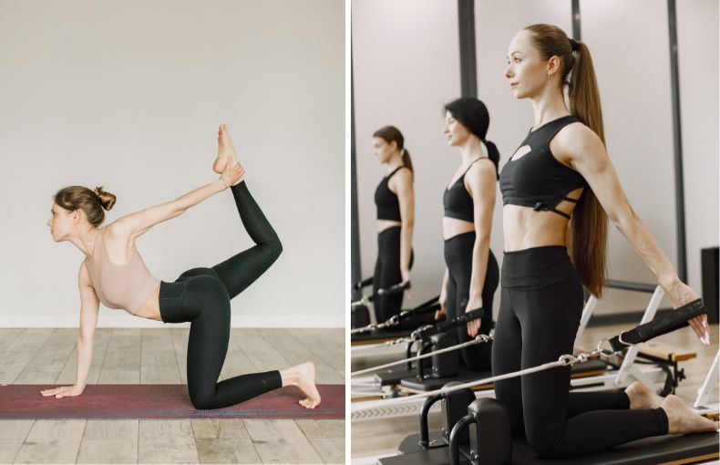 どっちが自分に合う？ピラティスの「マシン」と「マット」の違いを比較